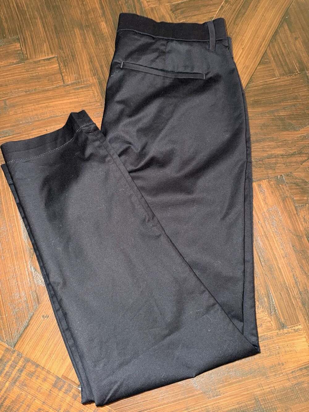 Banana Republic Slim Fit Khaki Black Chino Pants Men's 33x32 - Picture 3 of 4